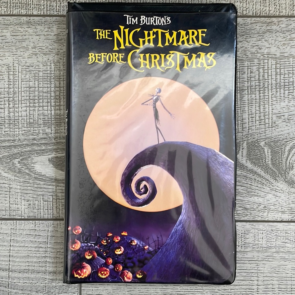Vintage VHS The Nightmare Before Christmas
